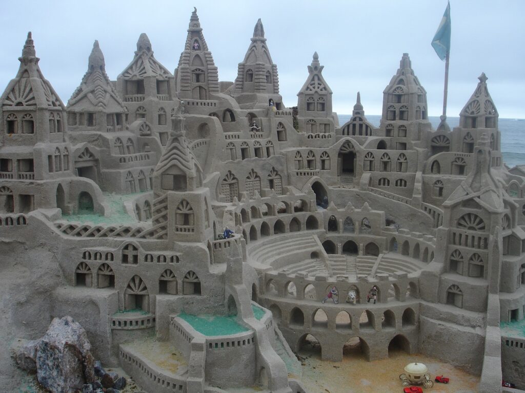 Sandcastle lessons are sure to be one of your kid's favorite summer activities; you'll be amazed at what they can create! 